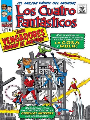 cover image of Biblioteca Marvel. Los cuatro fantásticos 5